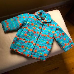 Spanish Designer Girl's Jacket Coat- Size 2T